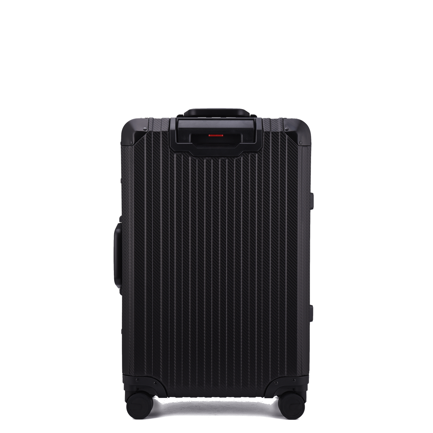 MALLETIER ALUMINUM SUITCASE - BLACK