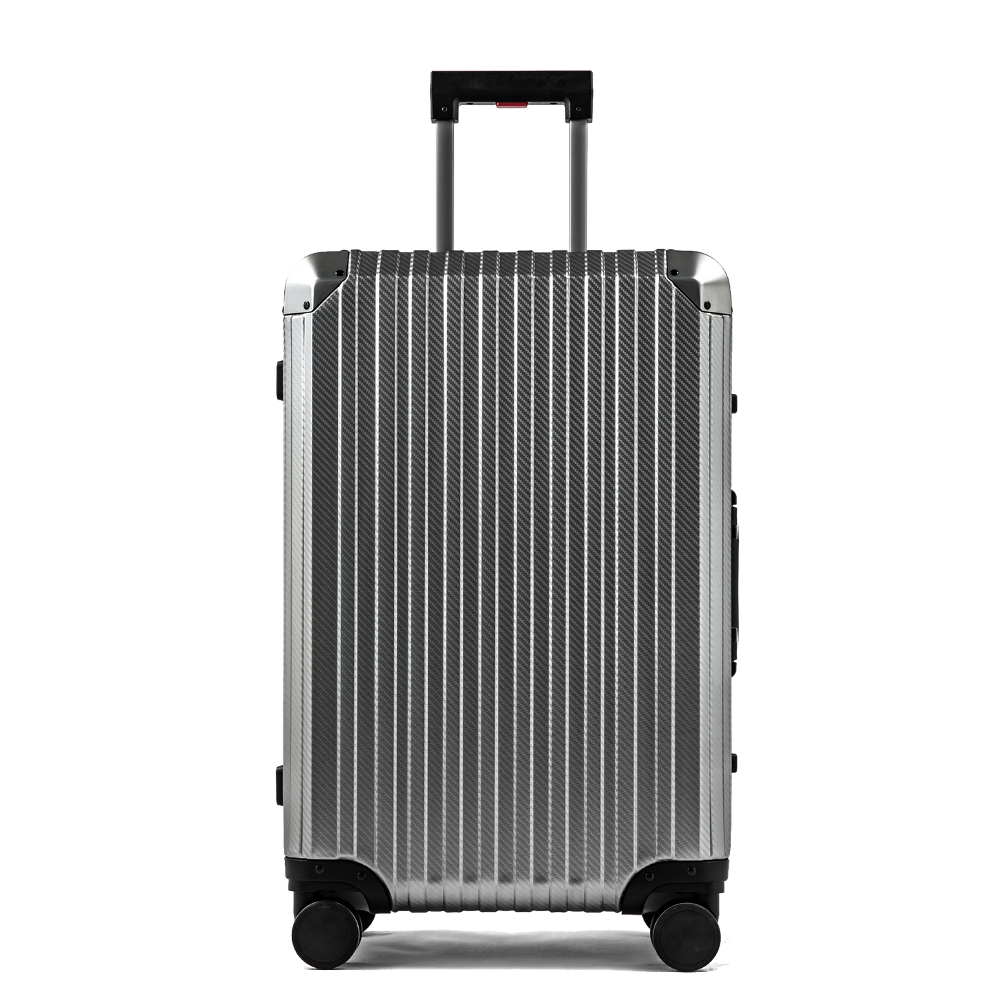 MALLETIER ALUMINUM SUITCASE - GUNMETAL