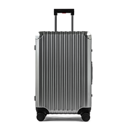 MALLETIER ALUMINUM SUITCASE - GUNMETAL