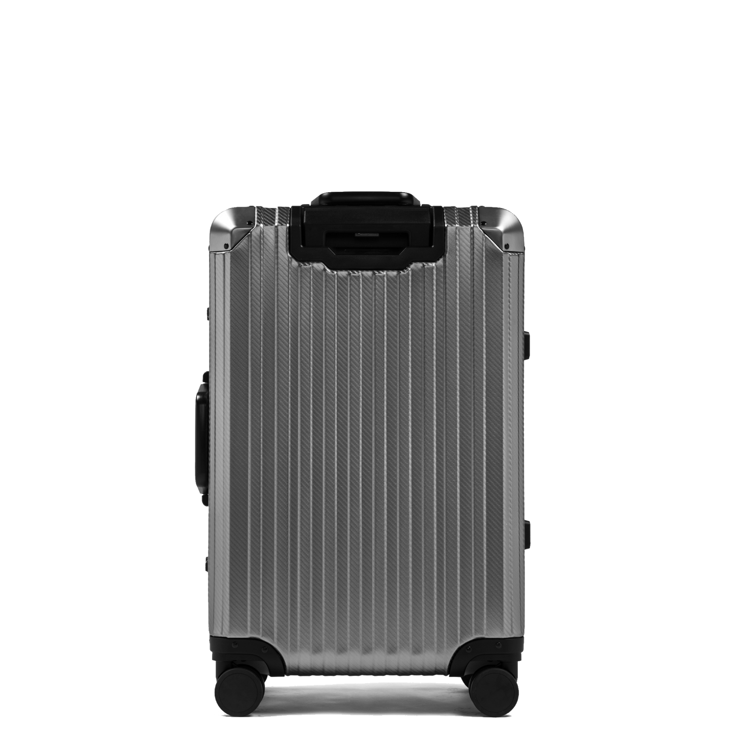 MALLETIER ALUMINUM SUITCASE - GUNMETAL