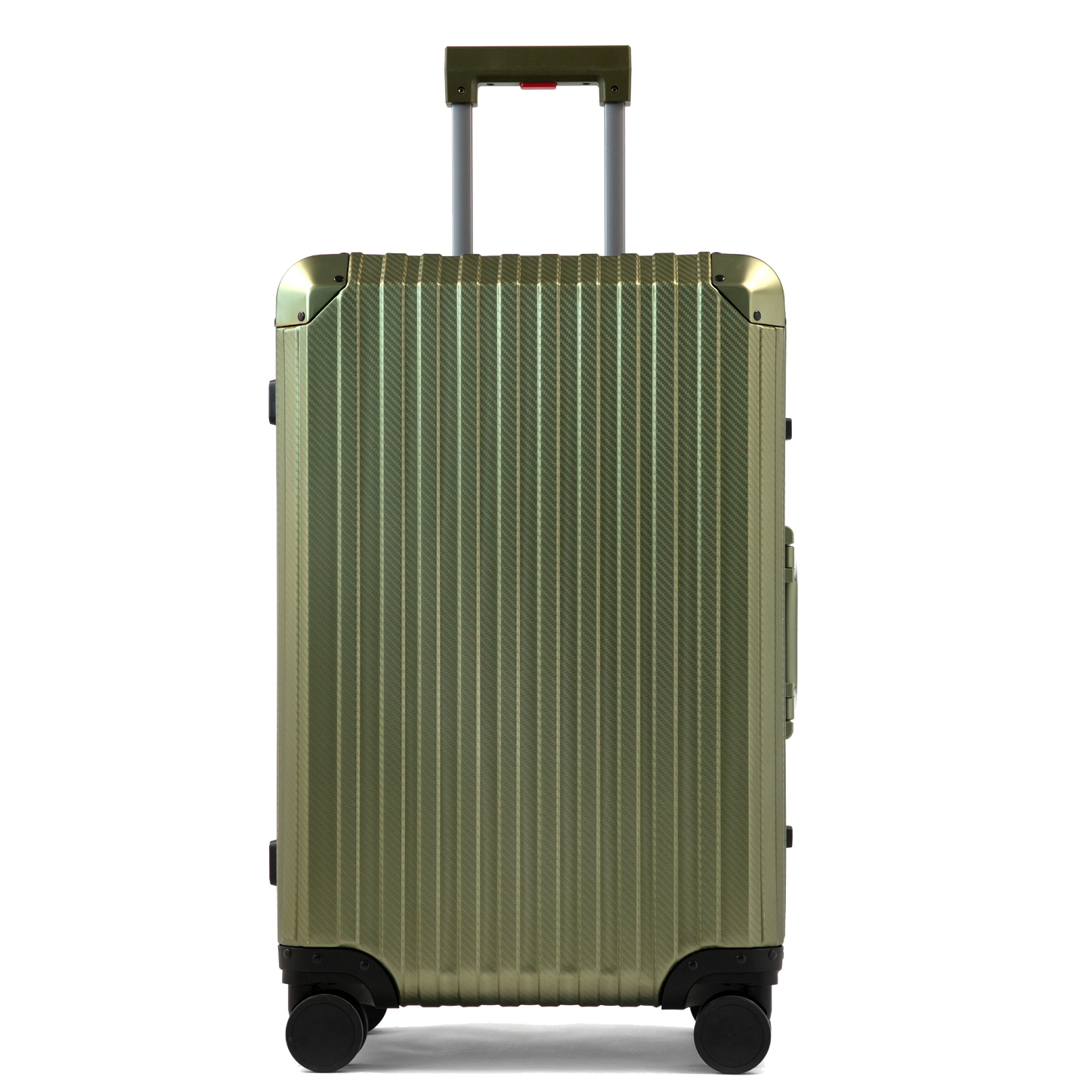 MALLETIER ALUMINUM SUITCASE - JUNGLE GREEN