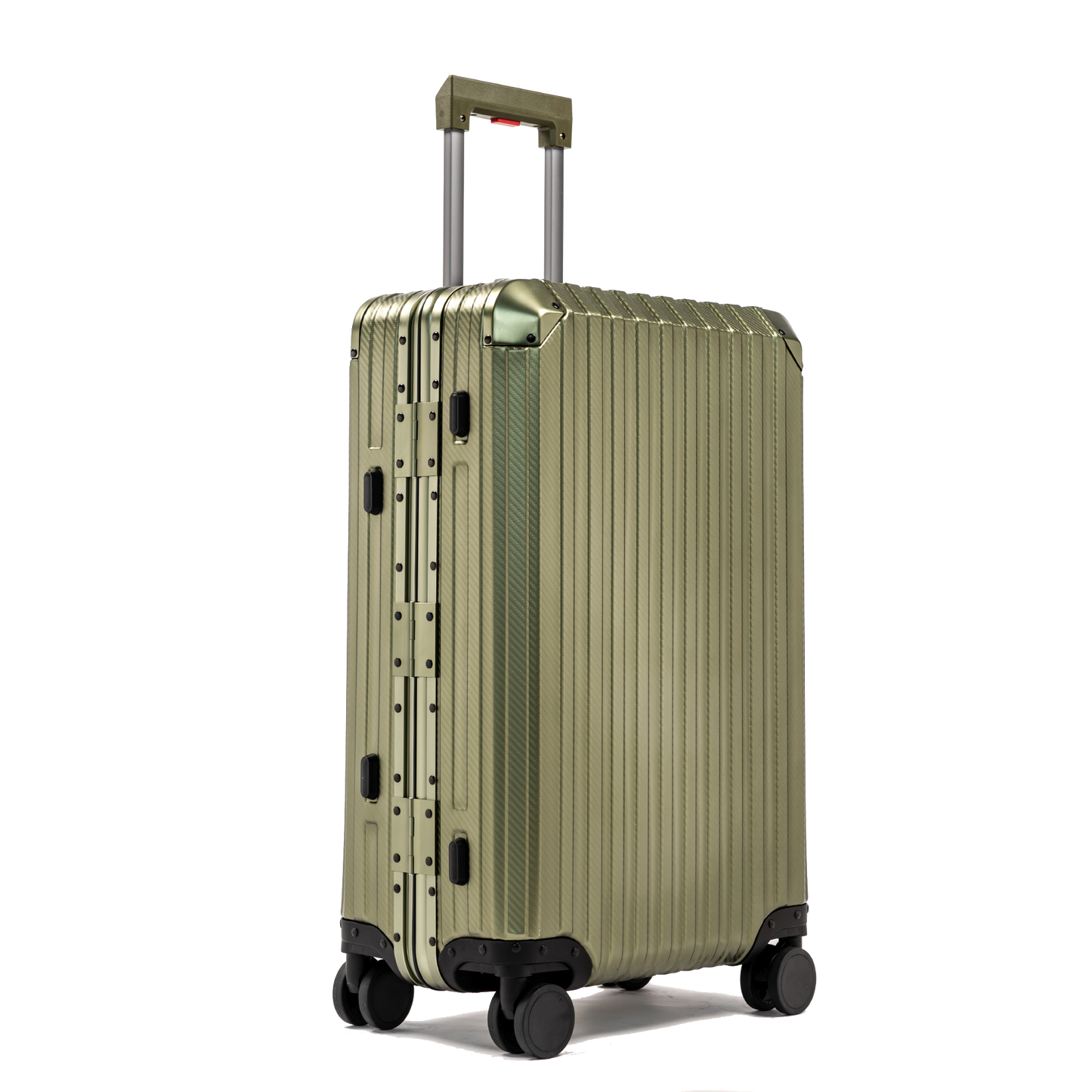 MALLETIER ALUMINUM SUITCASE - JUNGLE GREEN