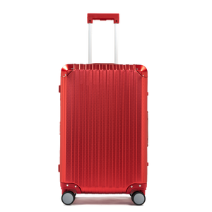 MALLETIER ALUMINUM SUITCASE - RED