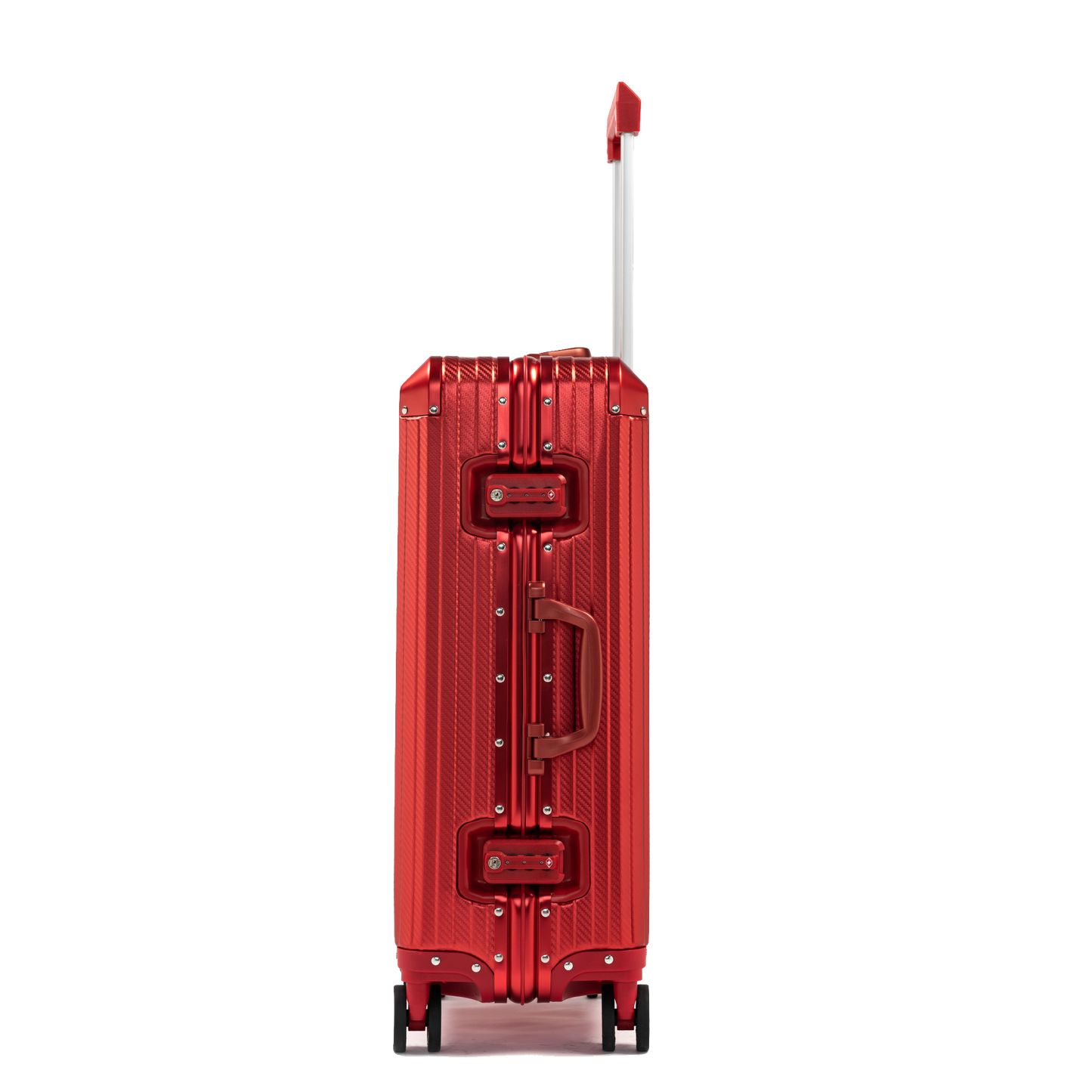 MALLETIER ALUMINUM SUITCASE - RED