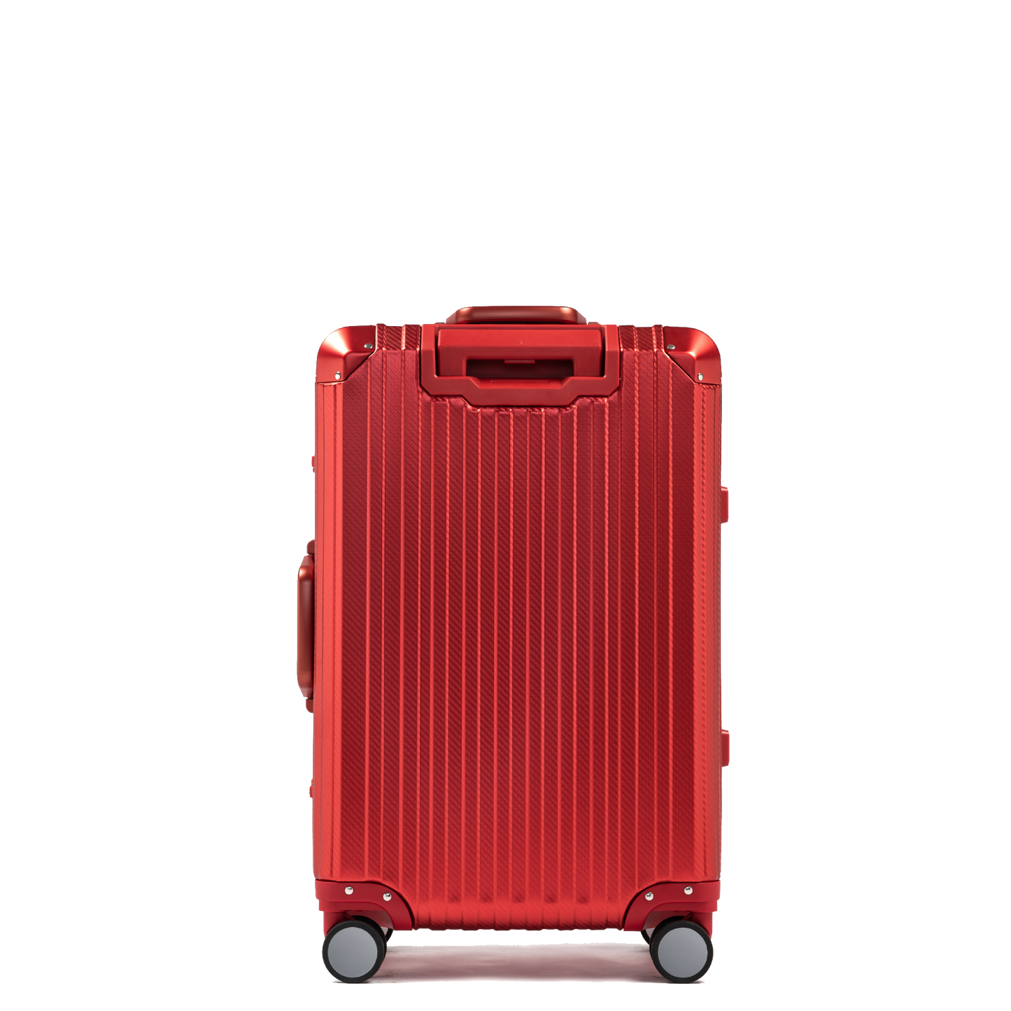 MALLETIER ALUMINUM SUITCASE - RED