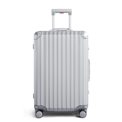 MALLETIER ALUMINUM SUITCASE - SILVER