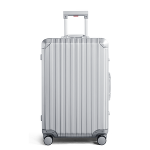 MALLETIER ALUMINUM SUITCASE - SILVER